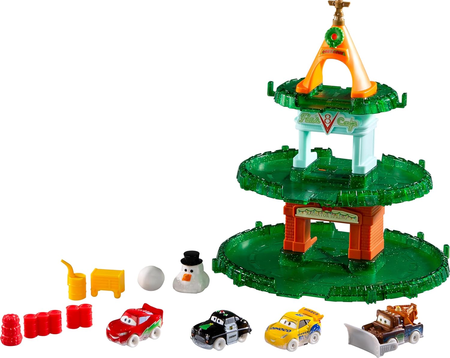 Disney Cars 反斗車王聖誕倒數日曆玩具 24件套裝 兒童驚喜禮物 Advent Calendar 玩具 Cars迷你車 Vbuy