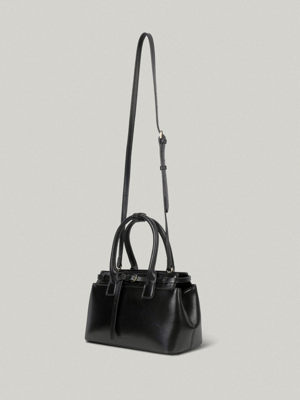 Mini Anneau Bag - Vintage (Black) & Plain (Ercu) & Sitch (Caramel)