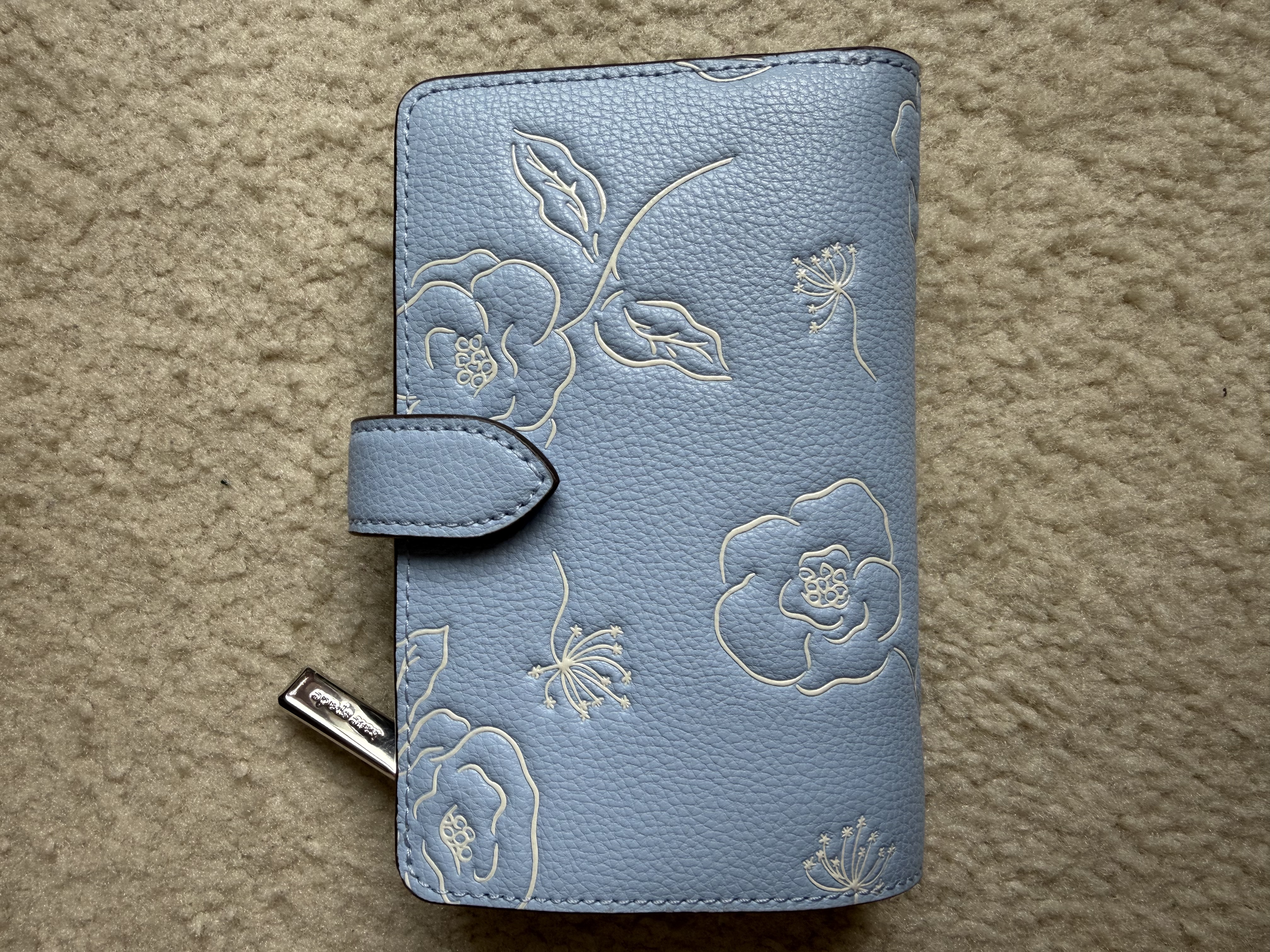 Kate Spade 花卉圖案中型雙折式錢包 