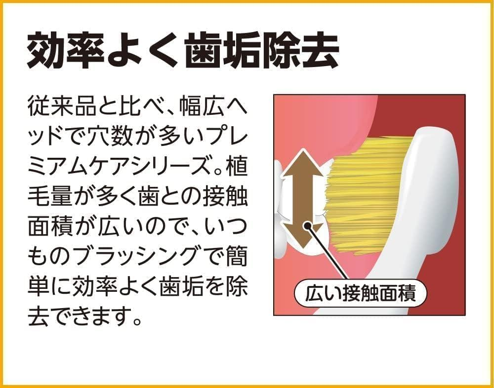 【日本 Ebisu 惠比壽】6列硬毛寬頭牙刷 (63) 顏色隨機 