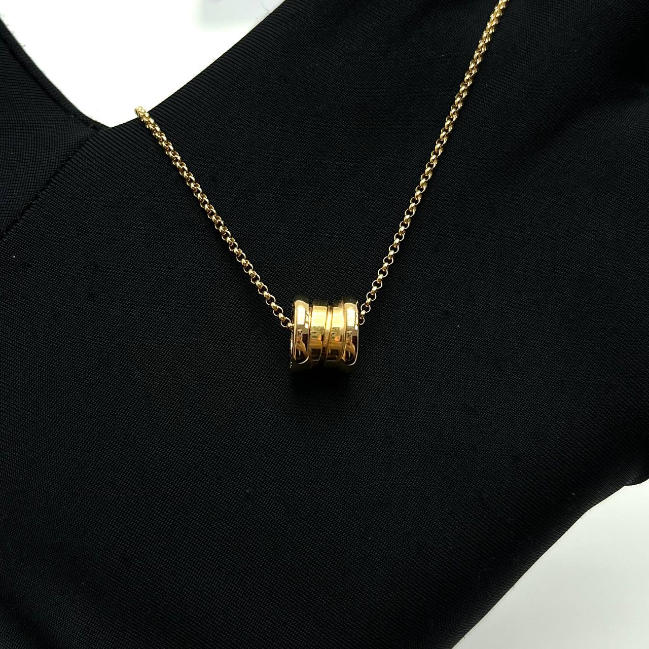 Bvlgari B.Zero1 Mini 18k Yellow Gold Necklace