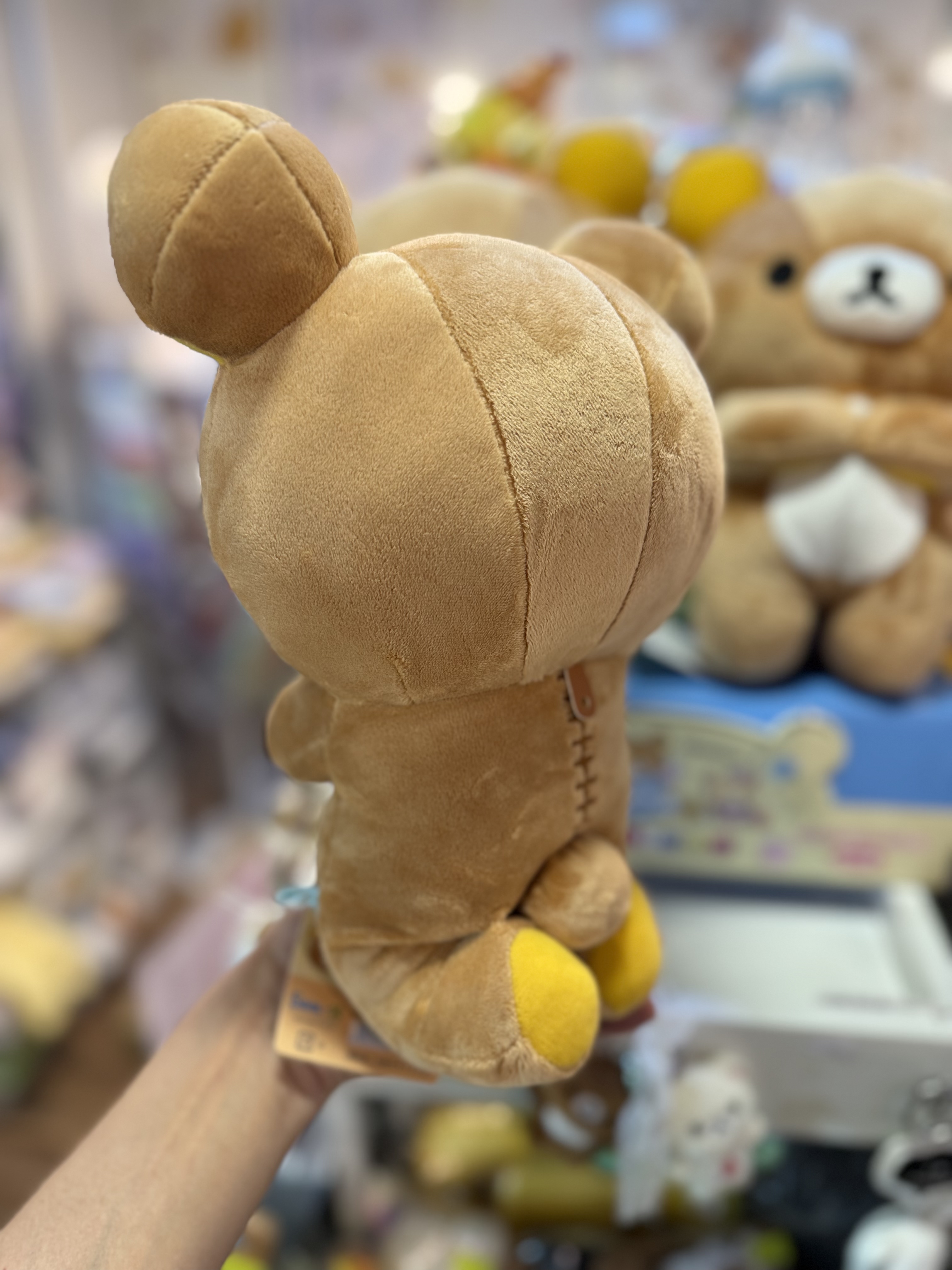 《現貨》全新Rilakkuma瓦瓦貓系列跪地公仔