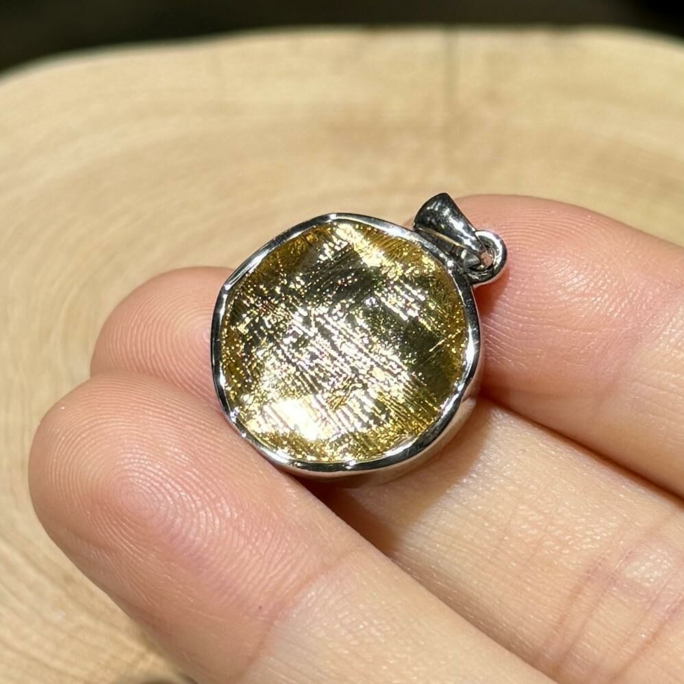 天鐵吊飾 (雙面六芒星)