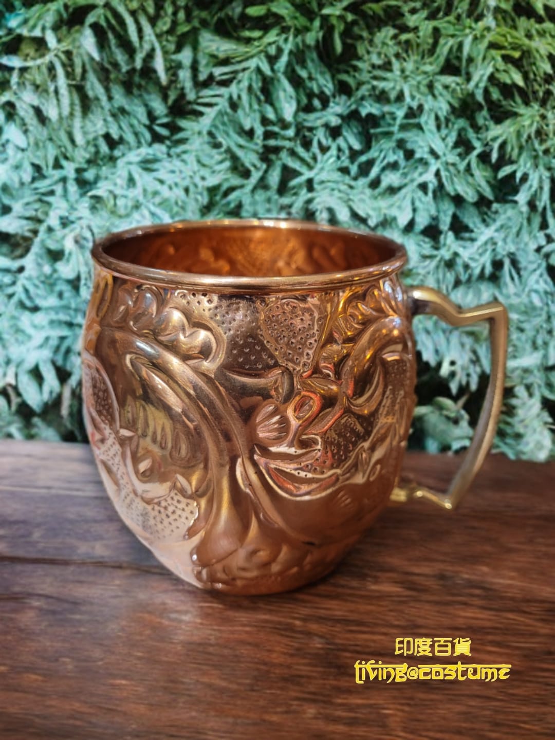 印度紅銅水杯