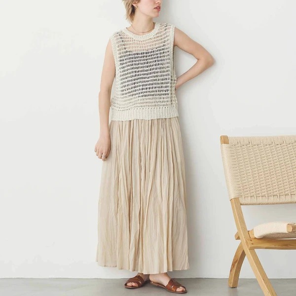 鏤空針織背心【JT035】