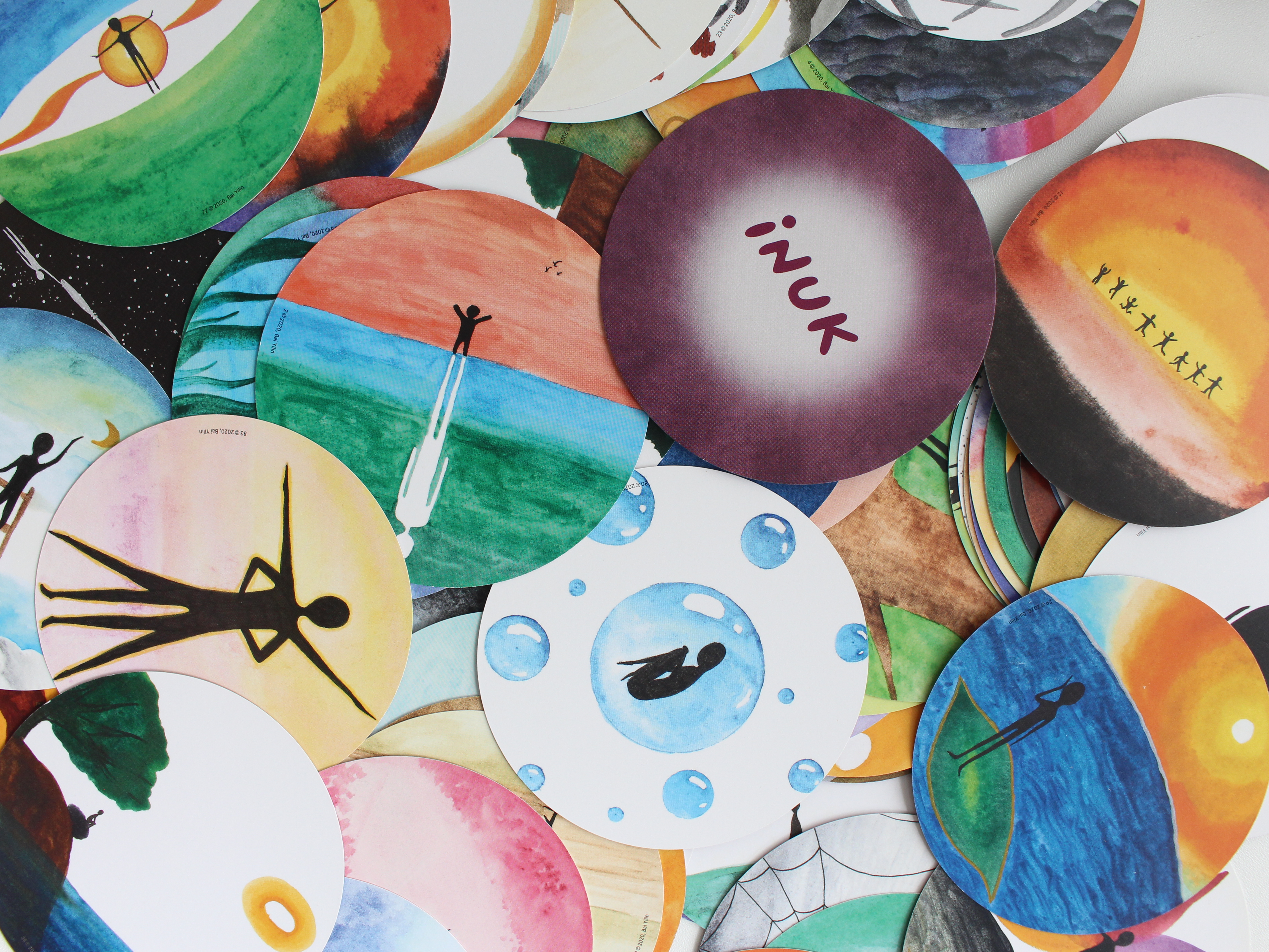 因由卡｜ iNUK 投射療癒卡組