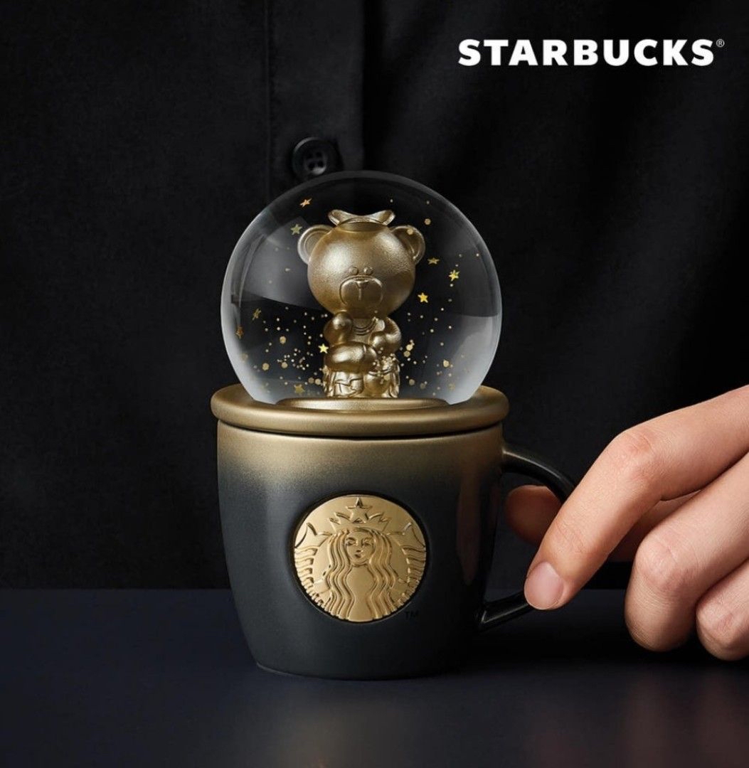 韓國直送Starbucks 新款사유的房間 Bear Lista 黛米馬克杯 89ml限定版