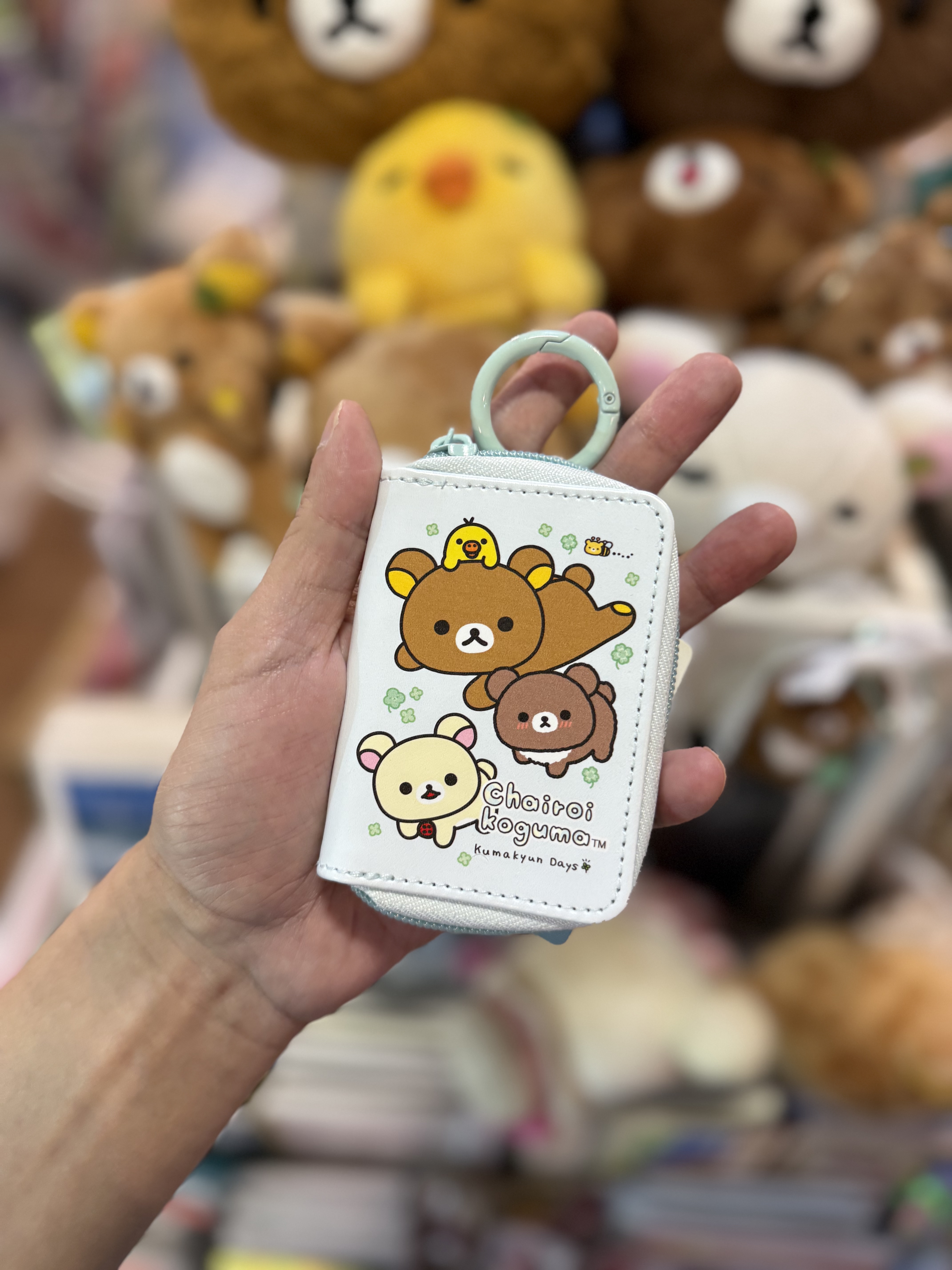 《現貨》全新小熊10週年紀念四葉草系列鎖匙包