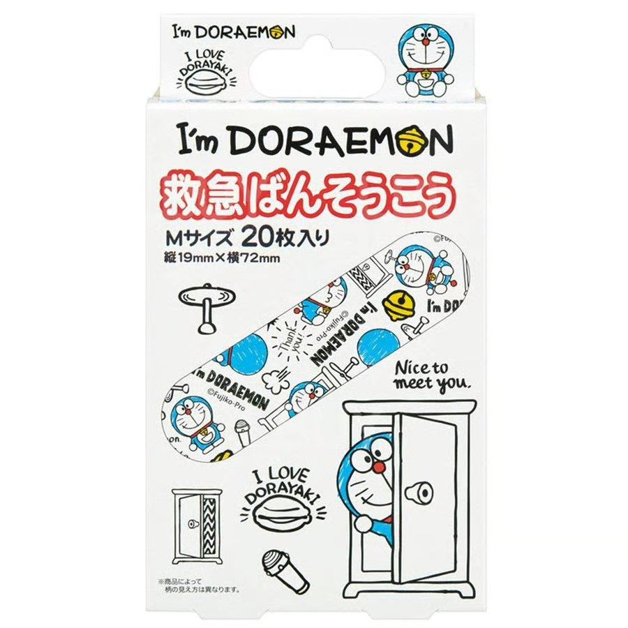 日本製 多啦A夢膠布20片