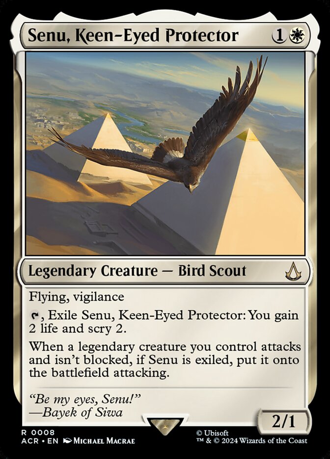 Senu, Keen-Eyed Protector #8  