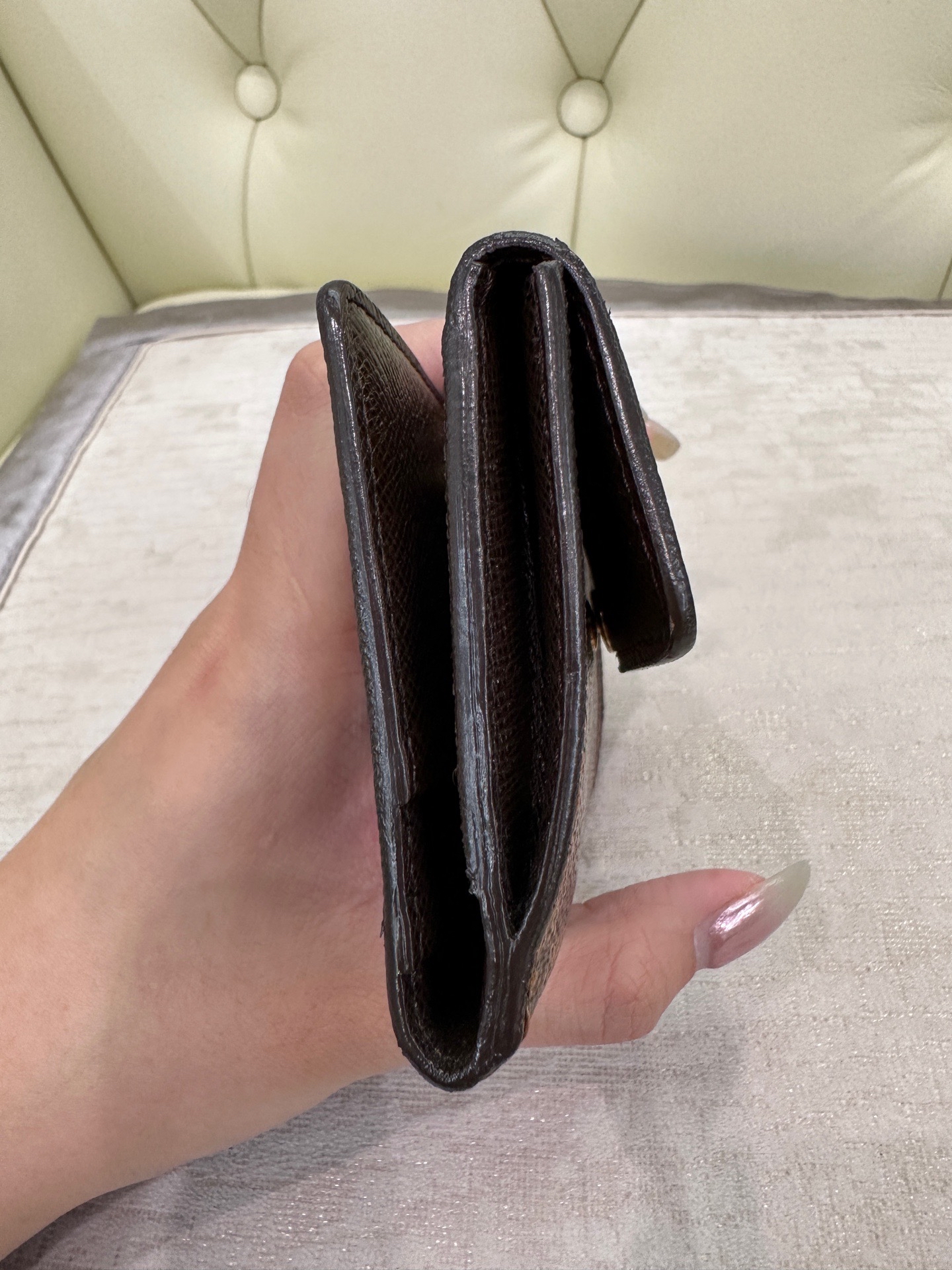 【預訂貨品】LV棋盤格卡包 