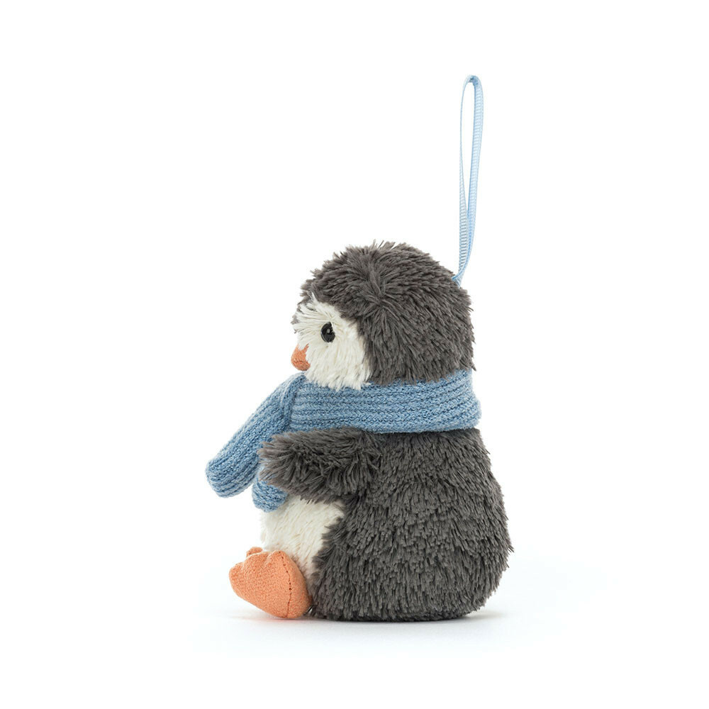 Jellycat Peanut Penguin Decoration 頸巾企鵝仔🐧聖誕樹掛飾🎄