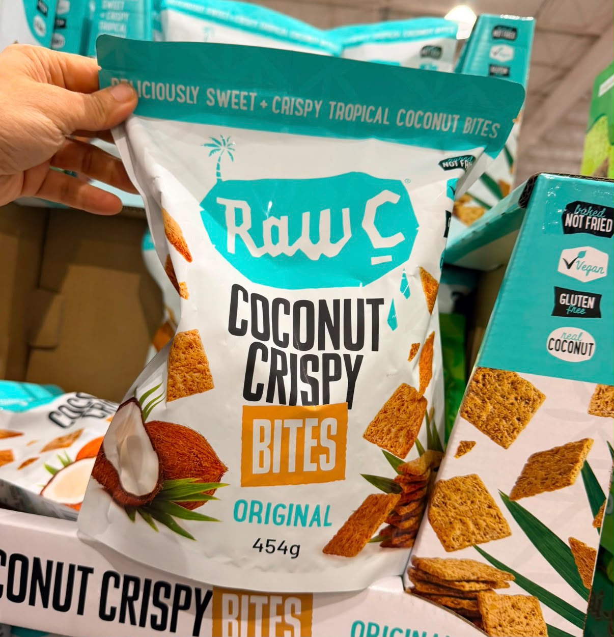 澳洲Costco │椰子脆餅 Coconut Crispy Bites Original  454g