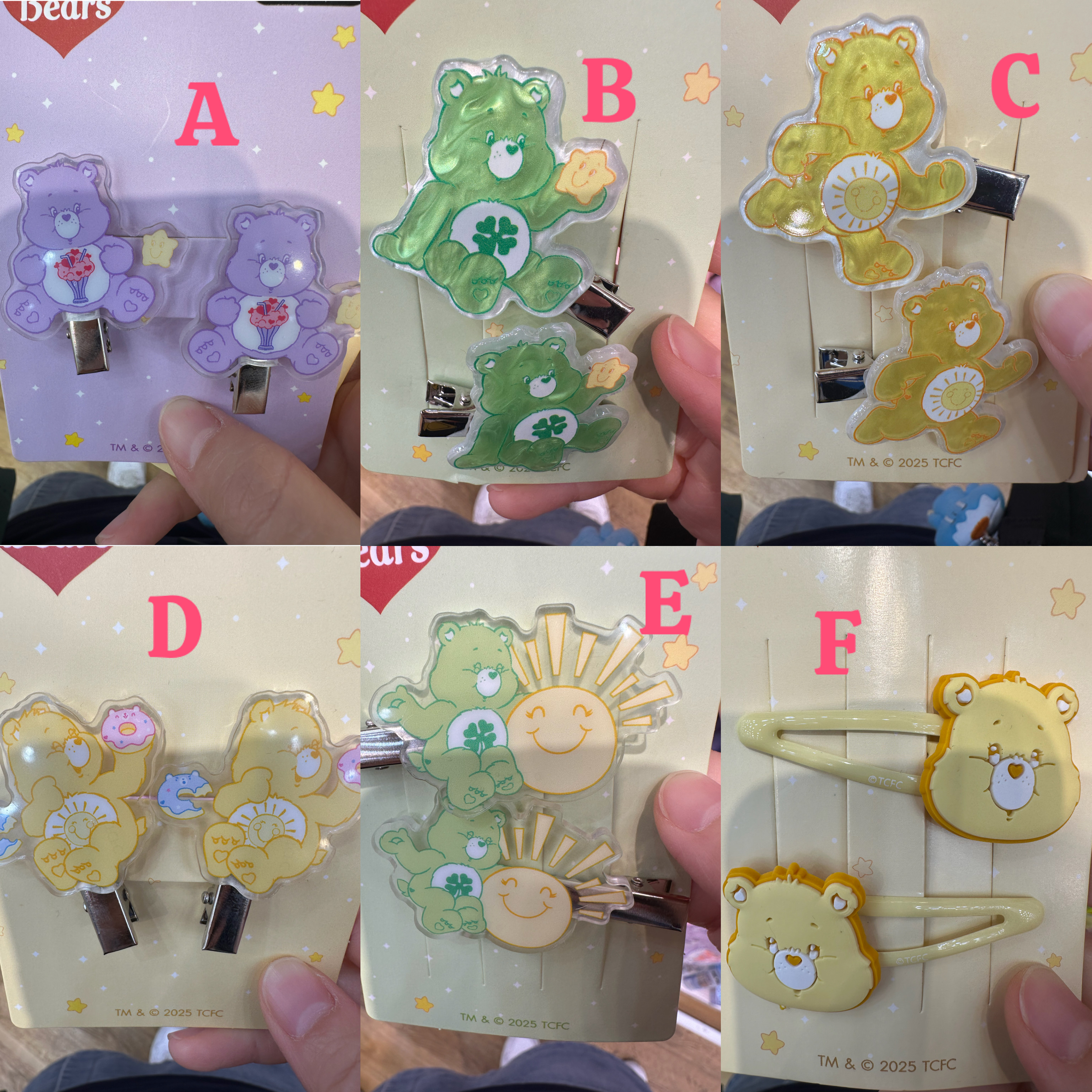 Carebear髮夾