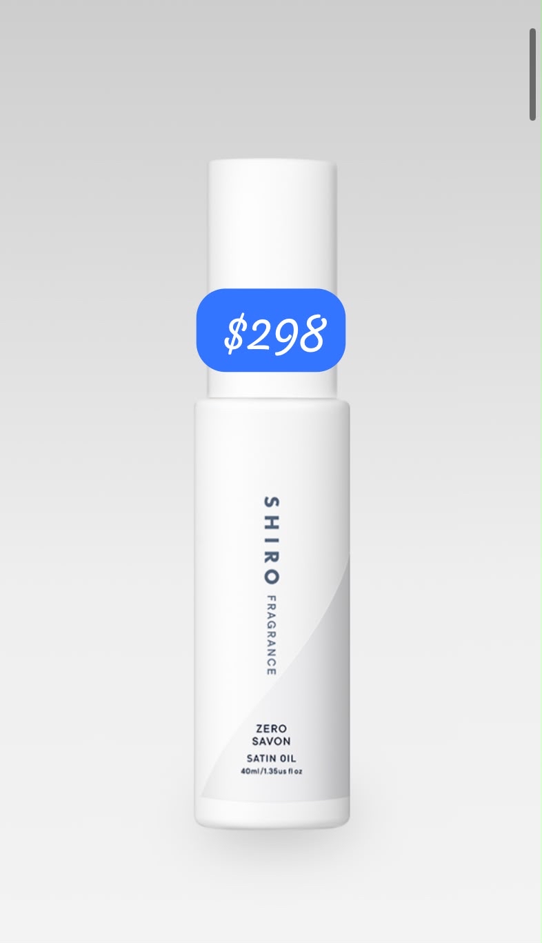 shiro zero savon satin oil