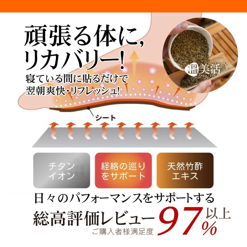 ＜限時預購＞ 溫美活鈦能量溫灸足貼16枚盒(1套2盒) TW261012S02 《15/10截單，預計12月上旬到港》