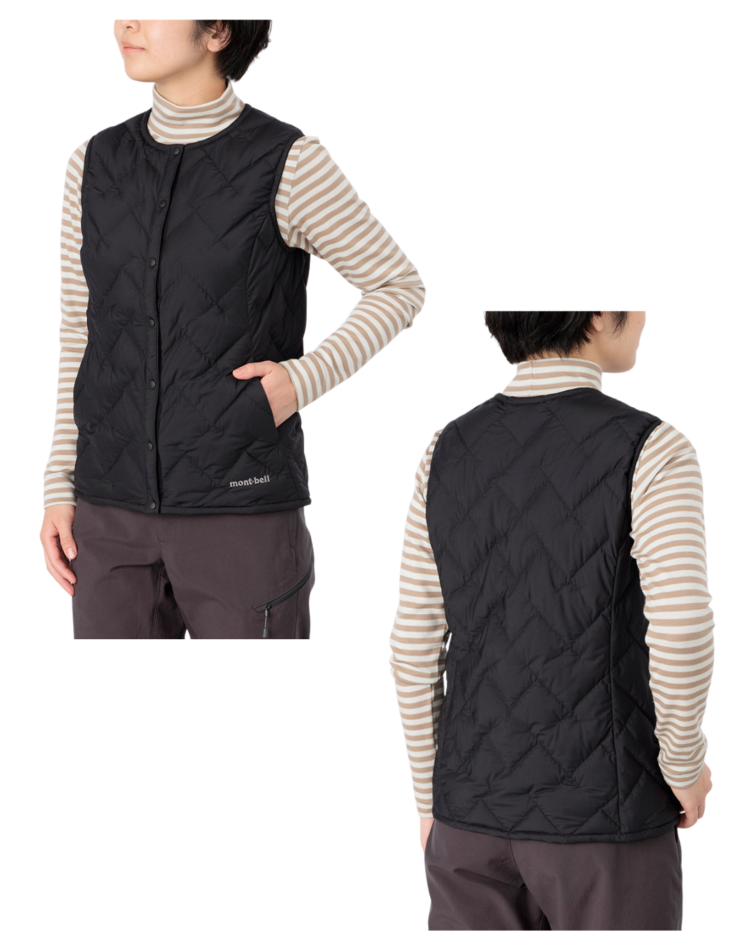 日本代購【 日本直送 montbell 女裝 800FP 輕量 圓領 羽絨背心Superior Down Vest Women 800FP Superior Down Round Neck Vest  Women 】 