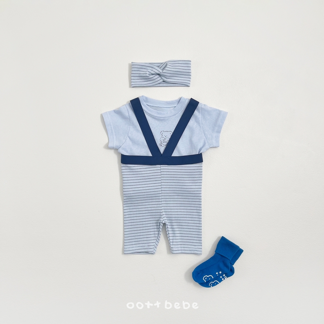 🇰🇷oottbebe tee+背心 set