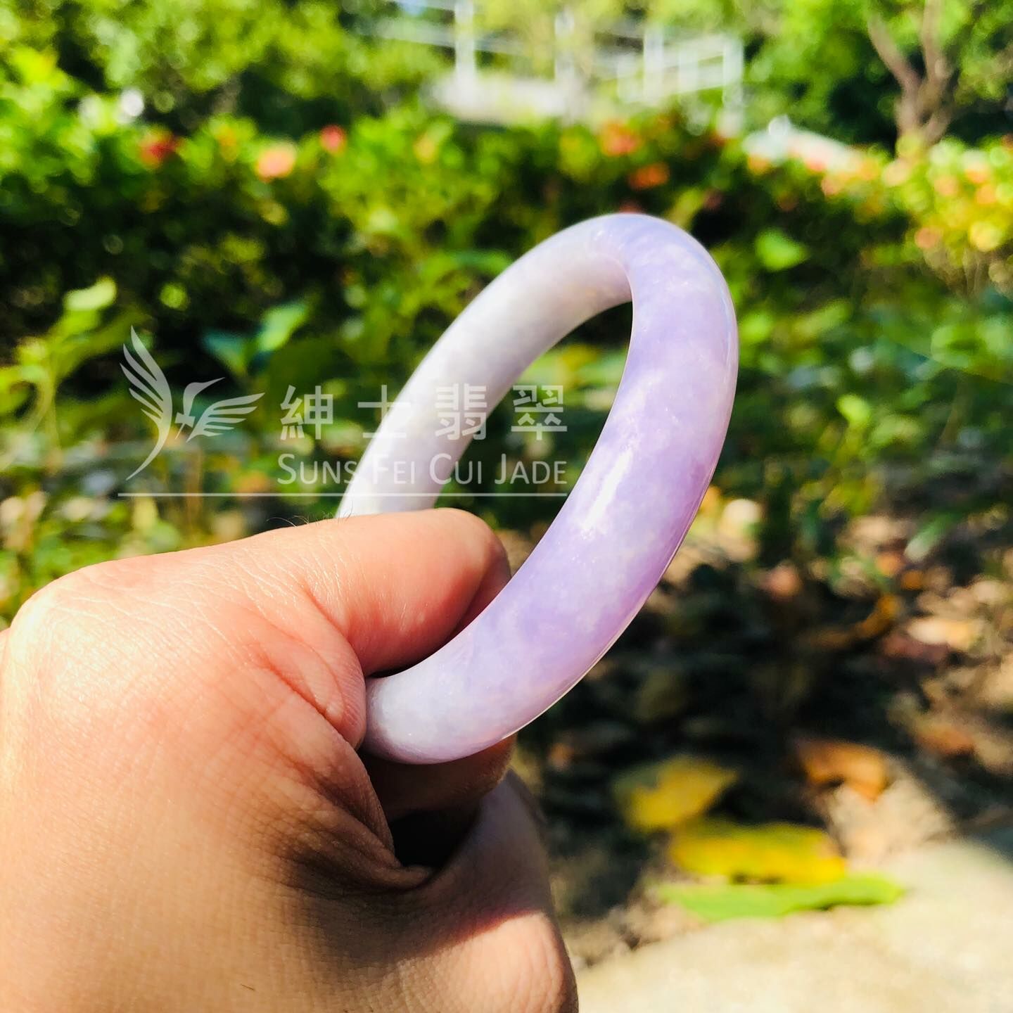 大馬坎藍紫福鐲51.5mm