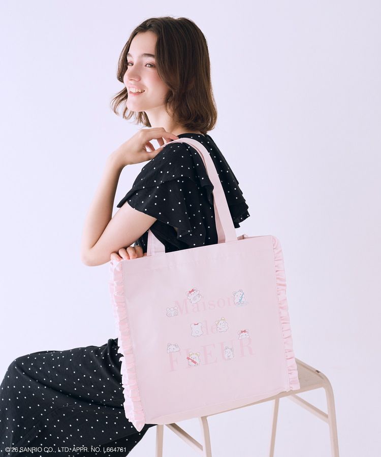 🎀【預訂】Hanamaruobake x Maison de FLEUR Tote Bag P