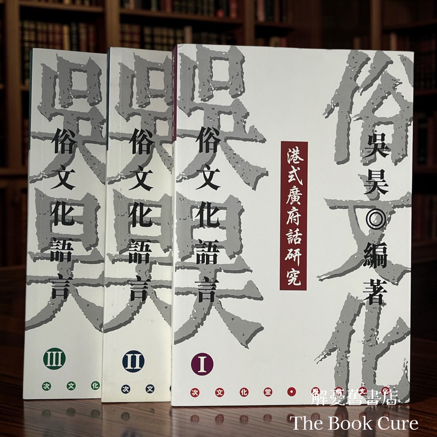 港式廣府話研究 I、II、III / 吳昊 著