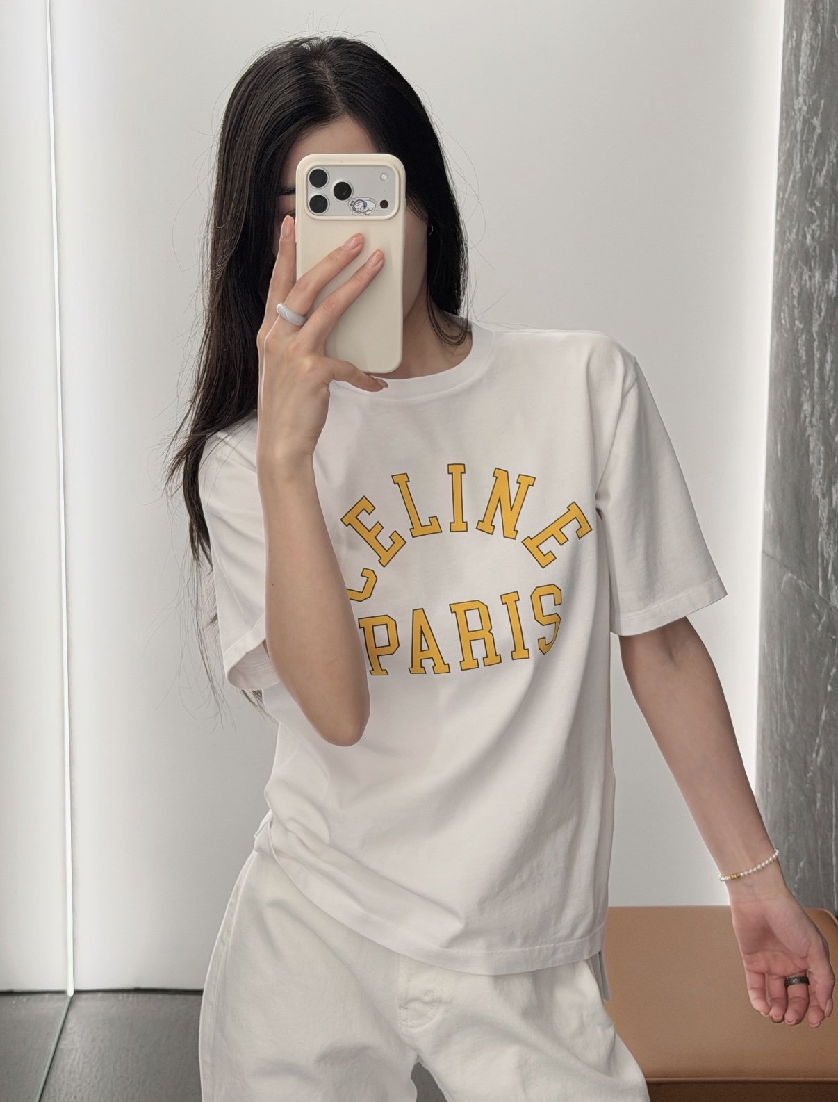 折扣✨新款🆕訂貨🍒Celine loose fit Tee  Size XS S M L
