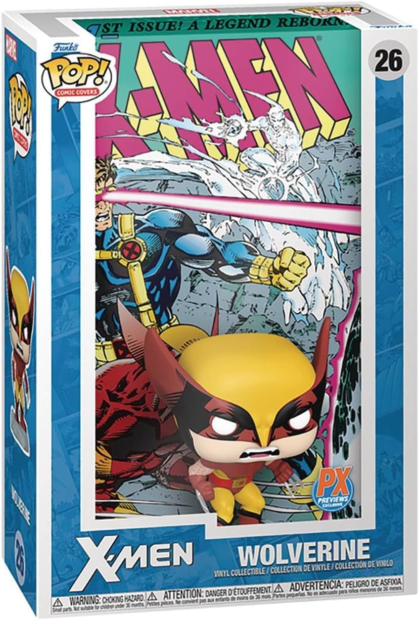 📦訂購 美國代購 Funko POP! Marvel Comic Covers X-Men Wolverine Figure 金鋼狼 模型