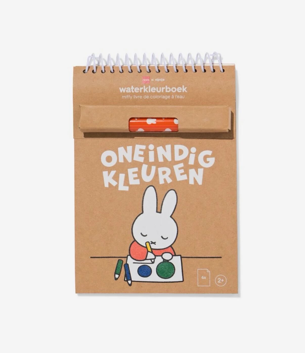 Miffy reusable watercolouring book