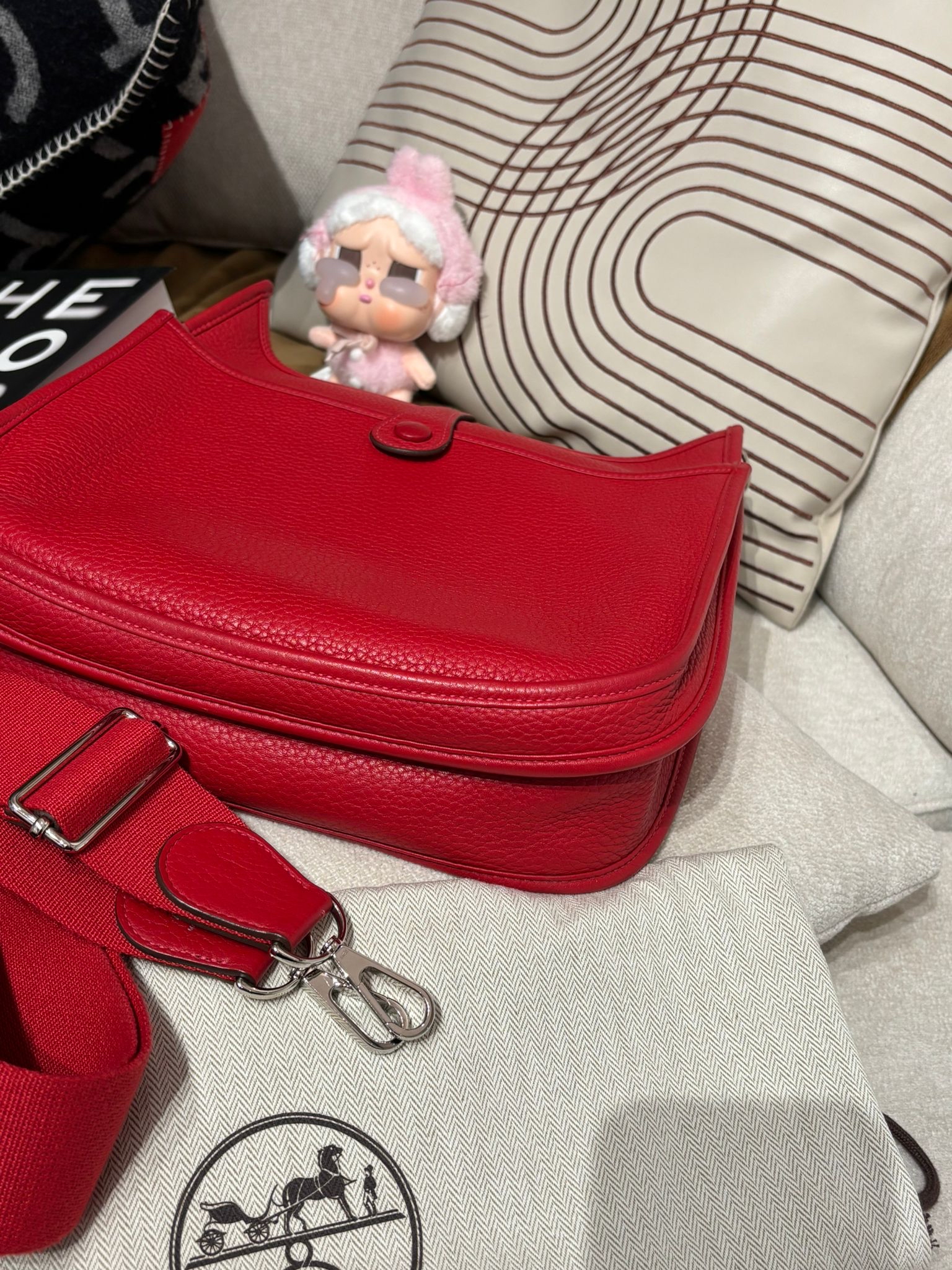 Hermes Evelyne 29 Stamp T 100%Authentic, 95%New ✅Dust bag