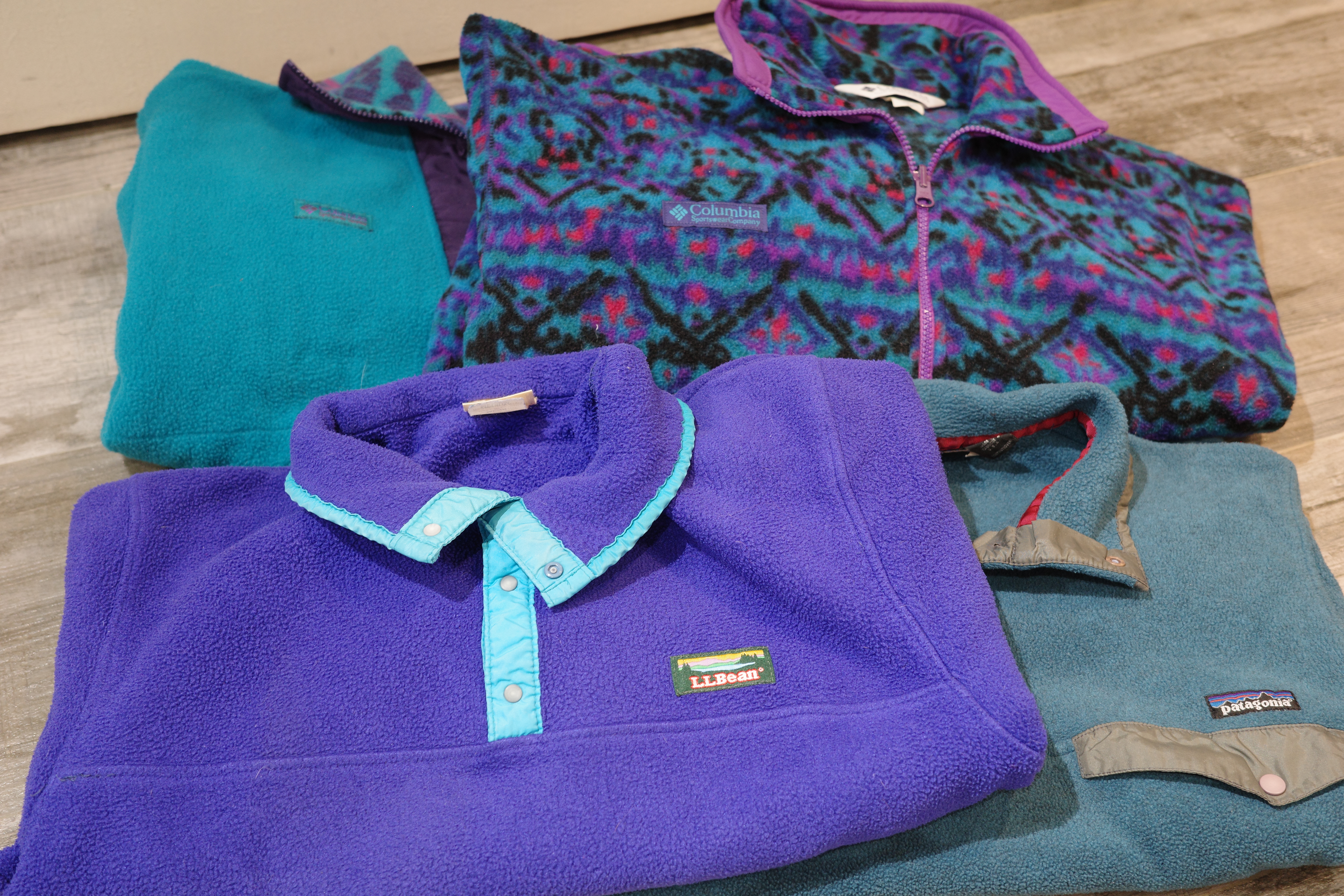 【美國製 Made in USA】VINTAGE LL Bean 有袋Fleece 