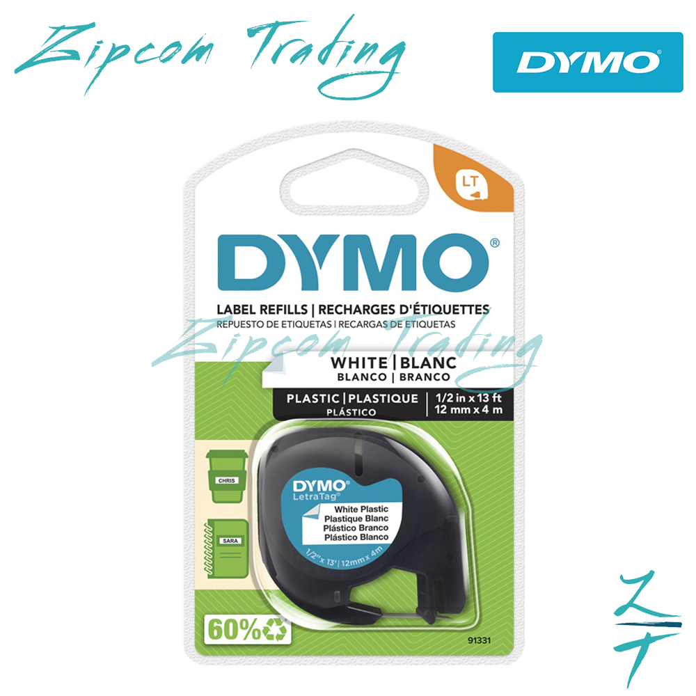 DYMO Letratag Label Maker Tape (12 mm x 4 m )