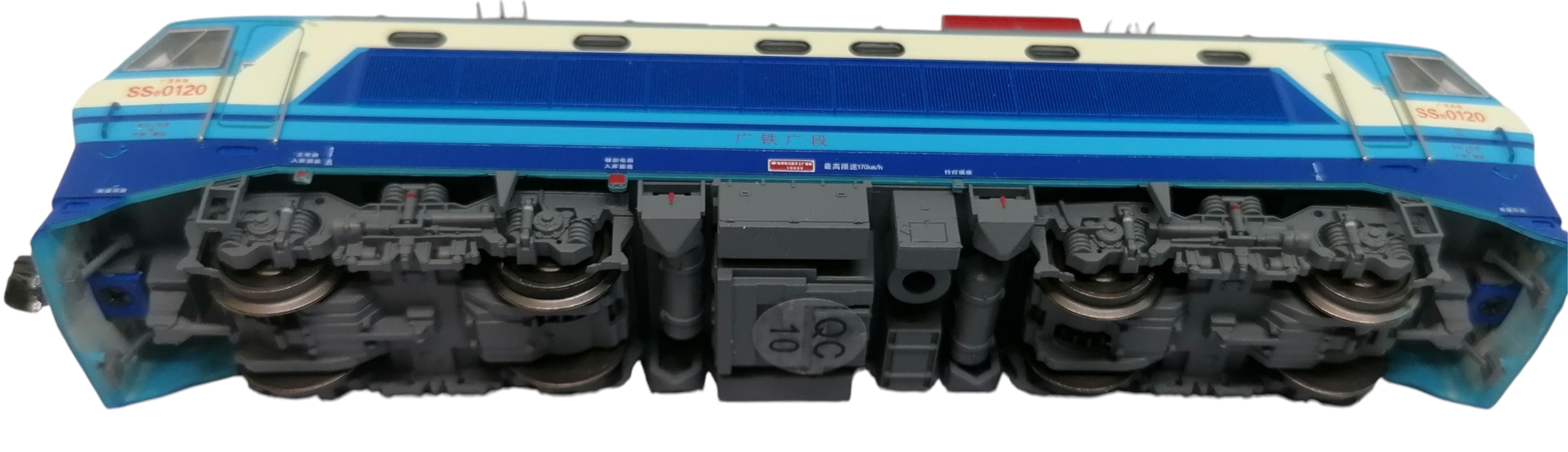 中國韶山8型電力機車（N比例長鳴出品）