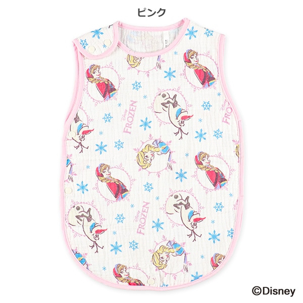 🇯🇵預訂 日本直送🇯🇵Frozen 滿印棉紗背心防踢睡袋
