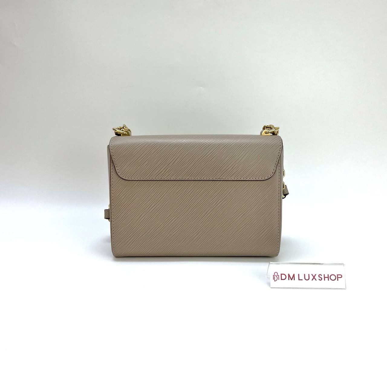 LV Grey Epi Twist MM GHW