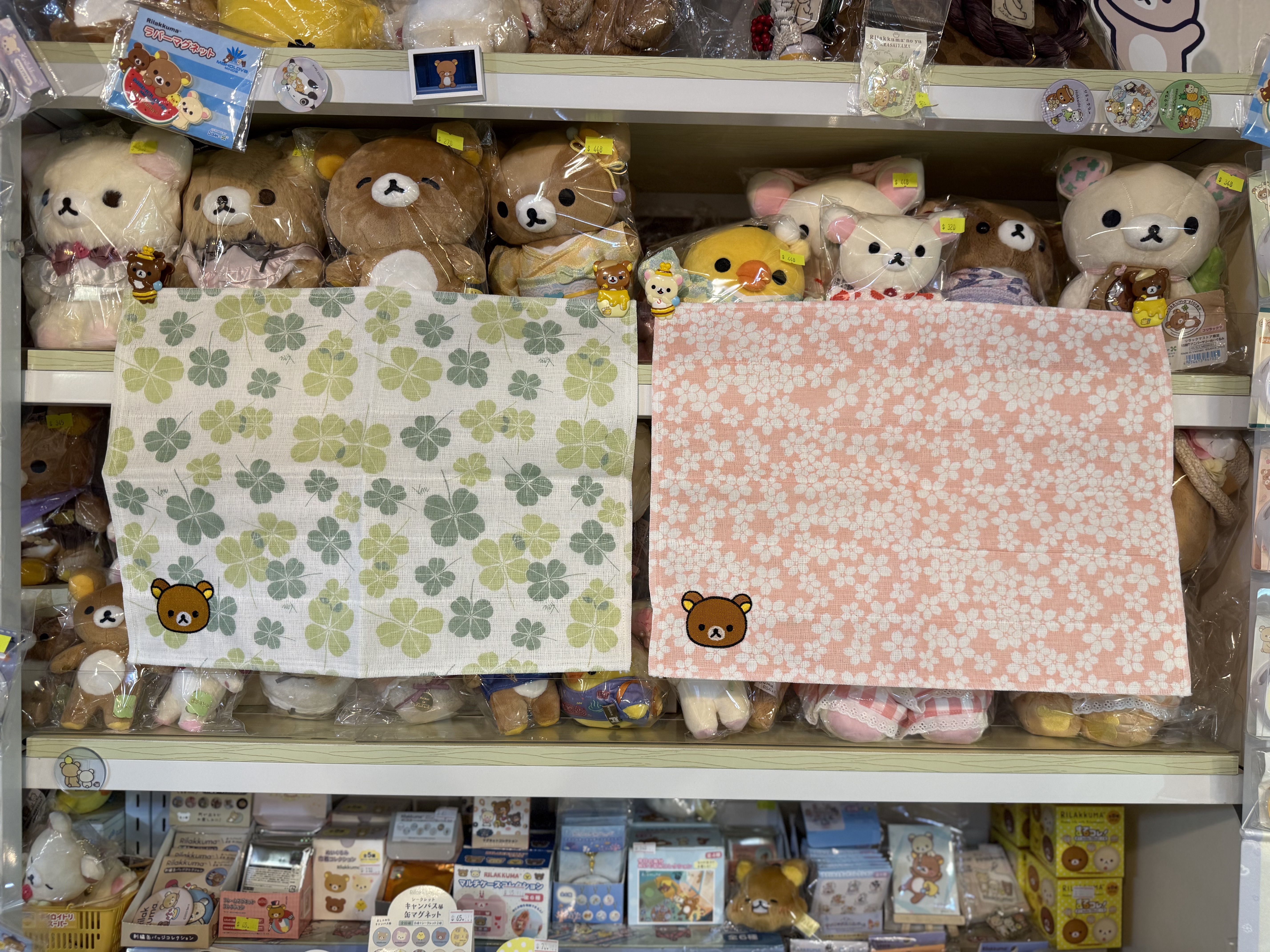 《現貨》全新日本專店限定 Rilakkuma 日本製白雪抹布（S size)