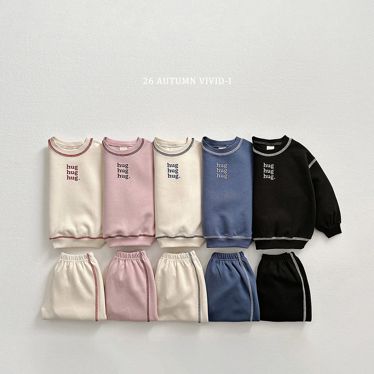 Vivid | Hug stitch up and down
