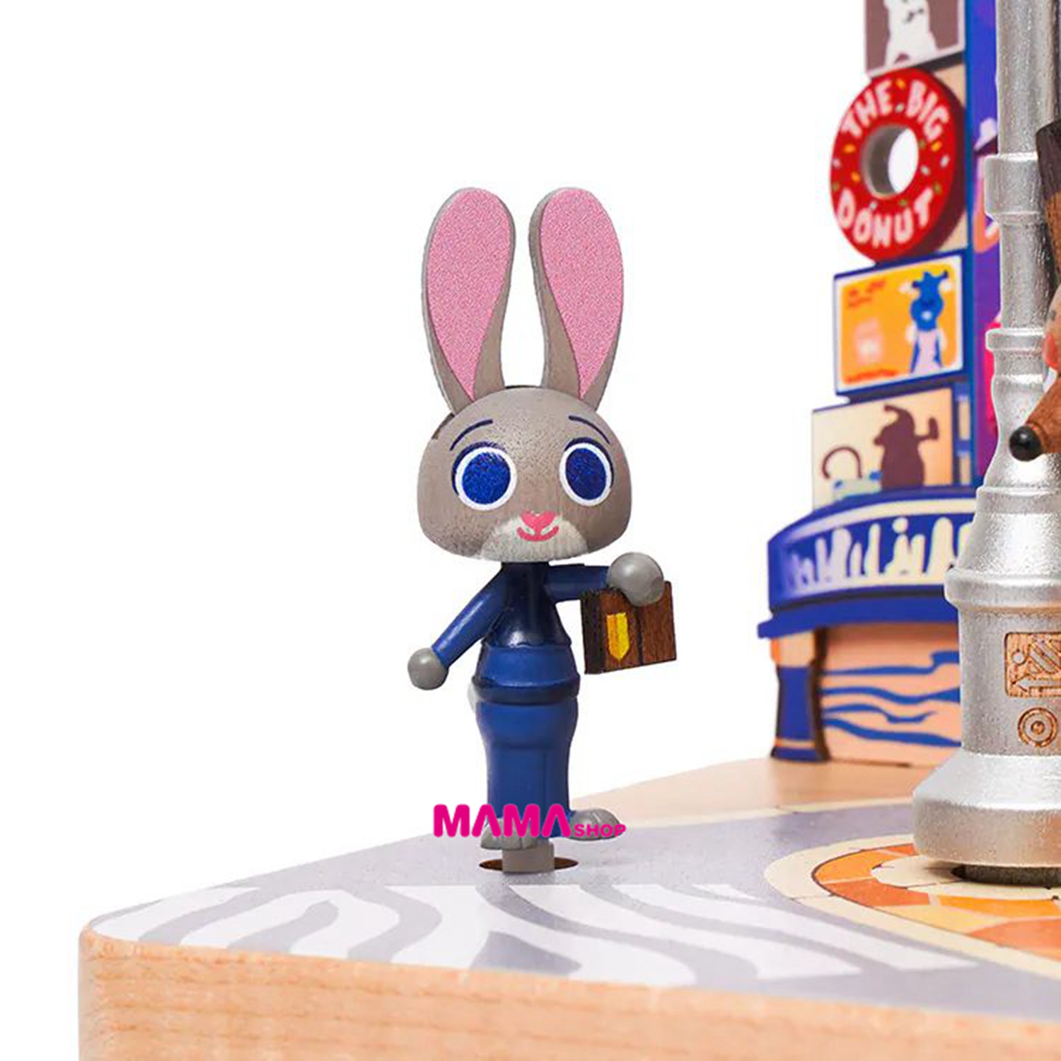 台灣直送迪士尼Zootopia 優獸大都會系列音樂盒