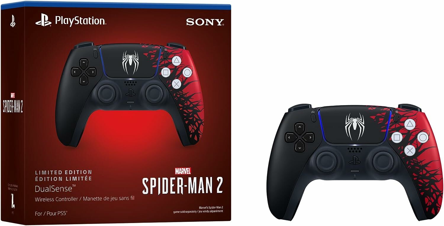 【進口貨】PS5 DualSense 無線手掣 (Marvel’s Spider-Man 2 限定版) PS5-0594