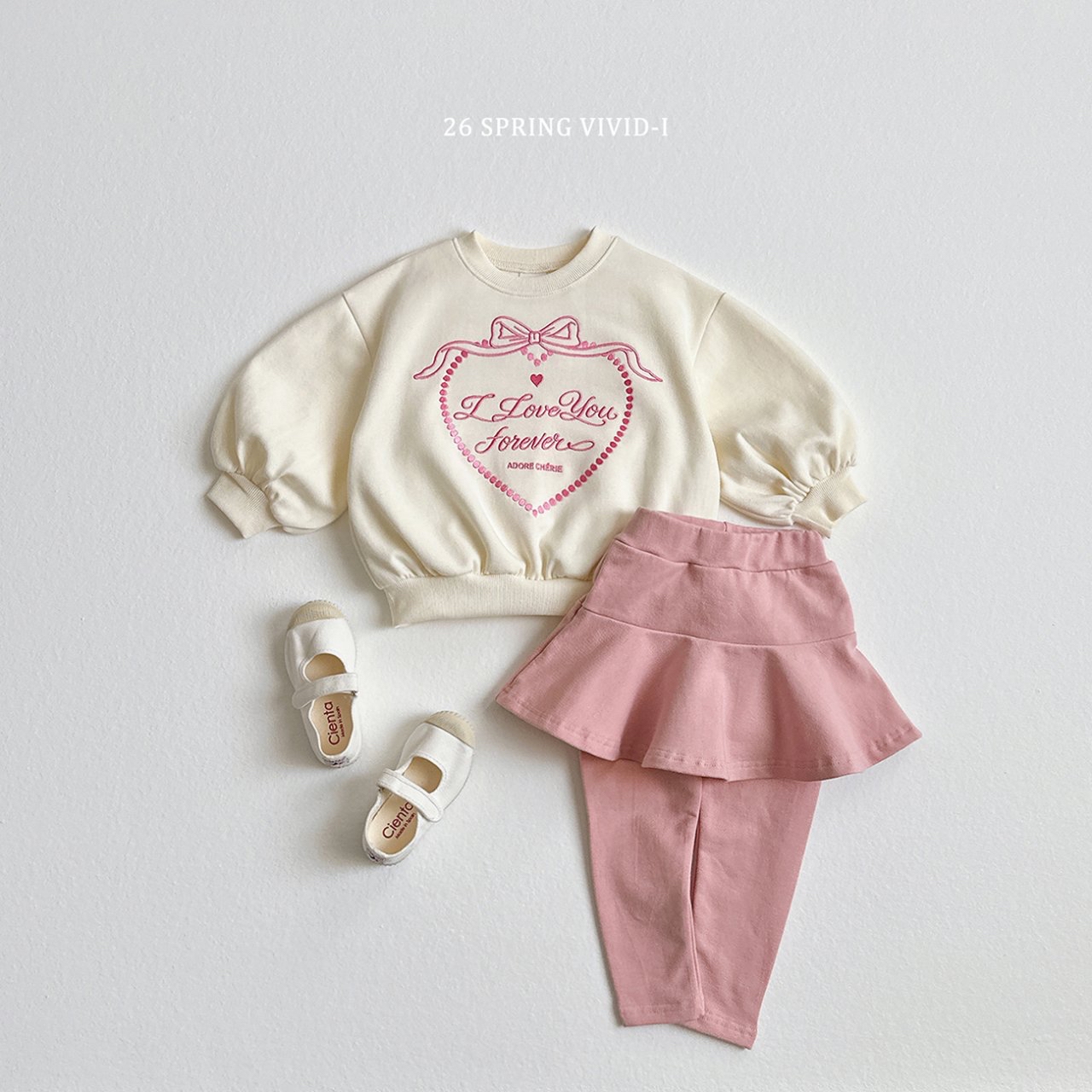 🌸預訂 韓國直送🌸🇰🇷VIVIDI三色純色裙擺打底褲