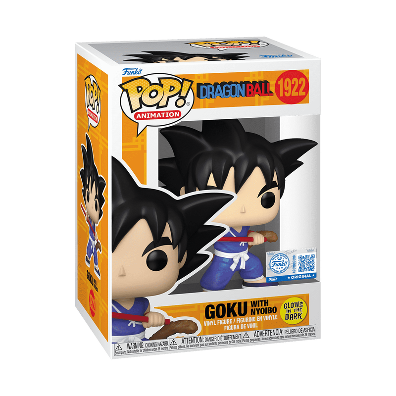 📦訂購 美國代購 Funko POP! DRAGON BALL Goku with Nyoibo (Glow) Figure 七龍珠 模型