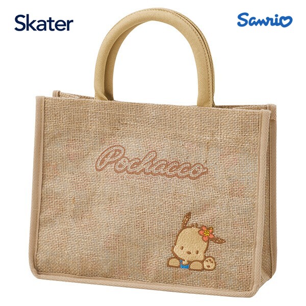 🆕【⭐訂購⭐】 🇯🇵日本直送 🌀#Monchhichi / #Sanrio 曬燶版 刺繡圖案 黃麻 tote bag［4款選］🌀[ELID-0113][261016]