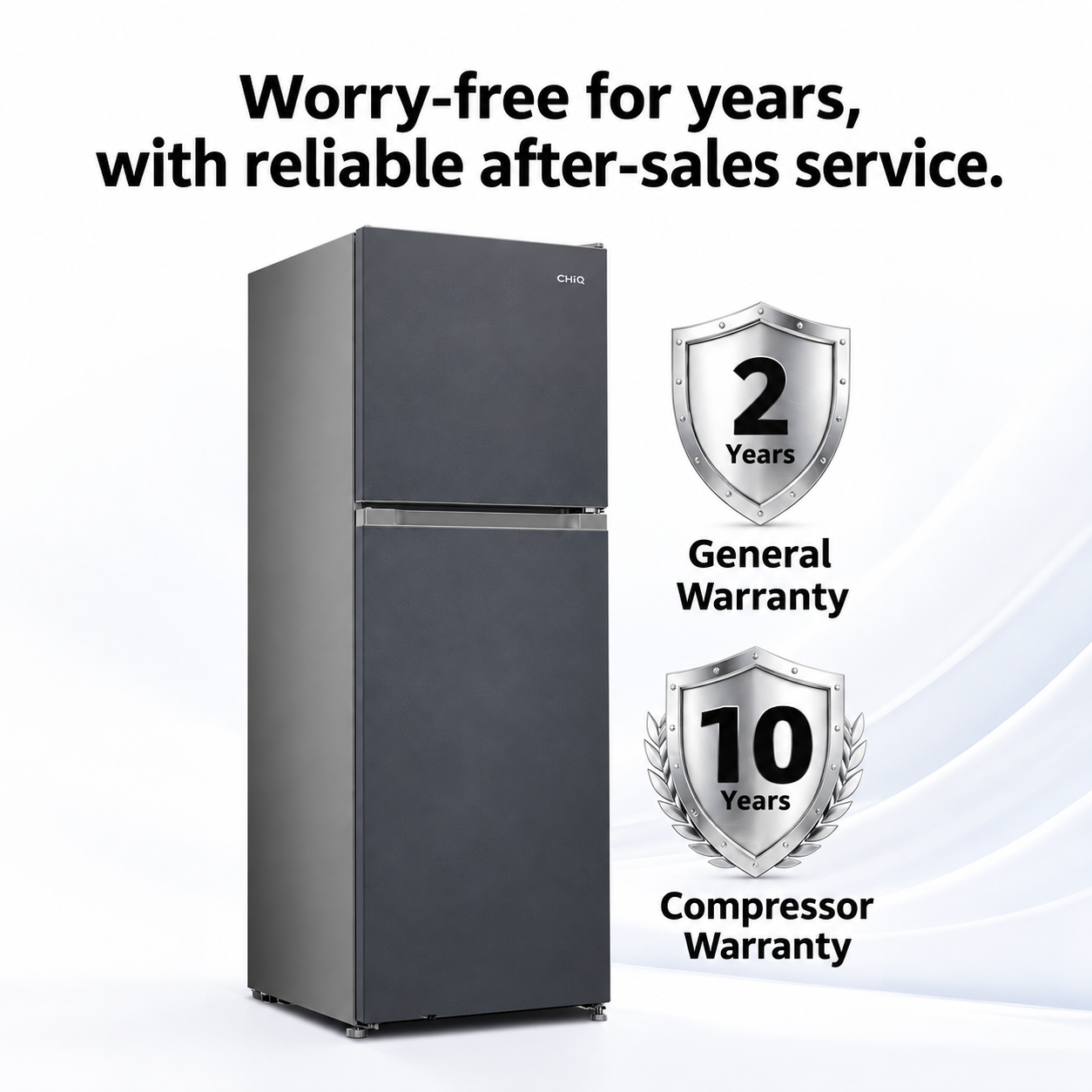 CHiQ 168L 2-Door Refrigerator CTM168-MC