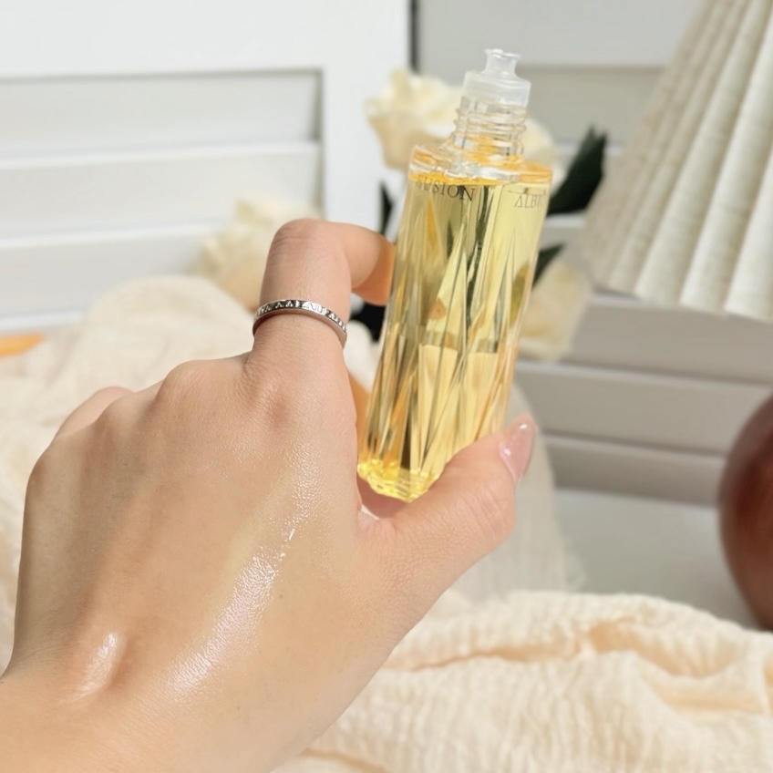 ALBION HERBAL OIL 奧爾濱FRESH LUMINOUS HERBAL OIL 五重植萃瑩澤精華油 黃金全效油40ML （日本本土最新版）