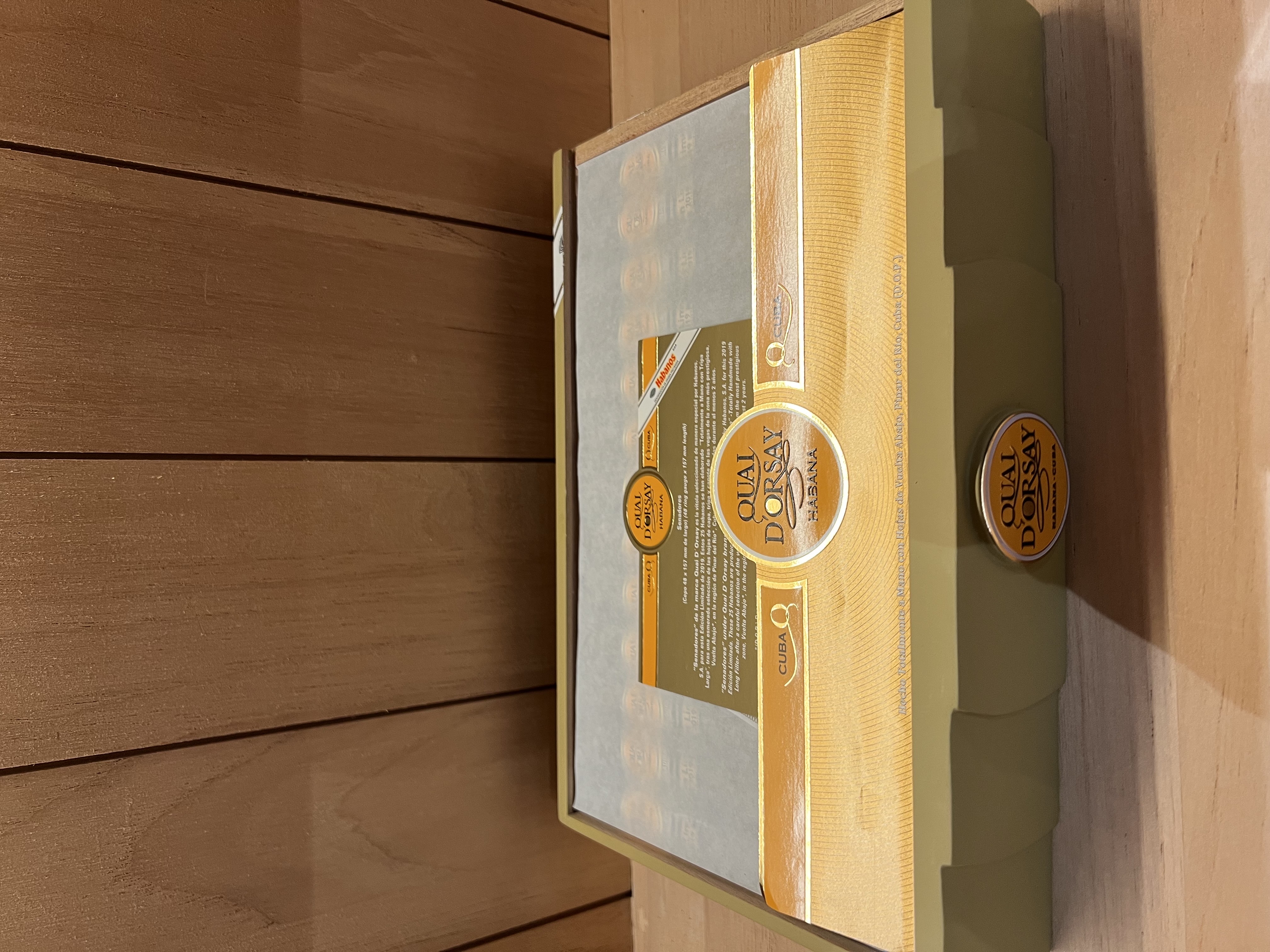 Qusi D Orsay多爾塞碼頭2019年限（25支）