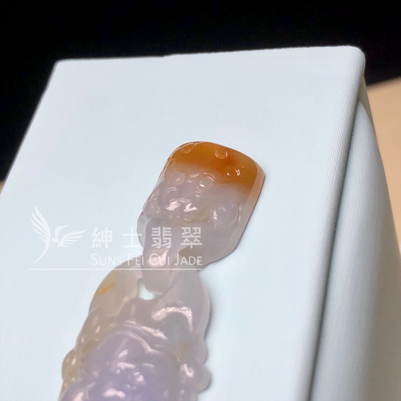 YK00596 紫色帶翡金剛杵