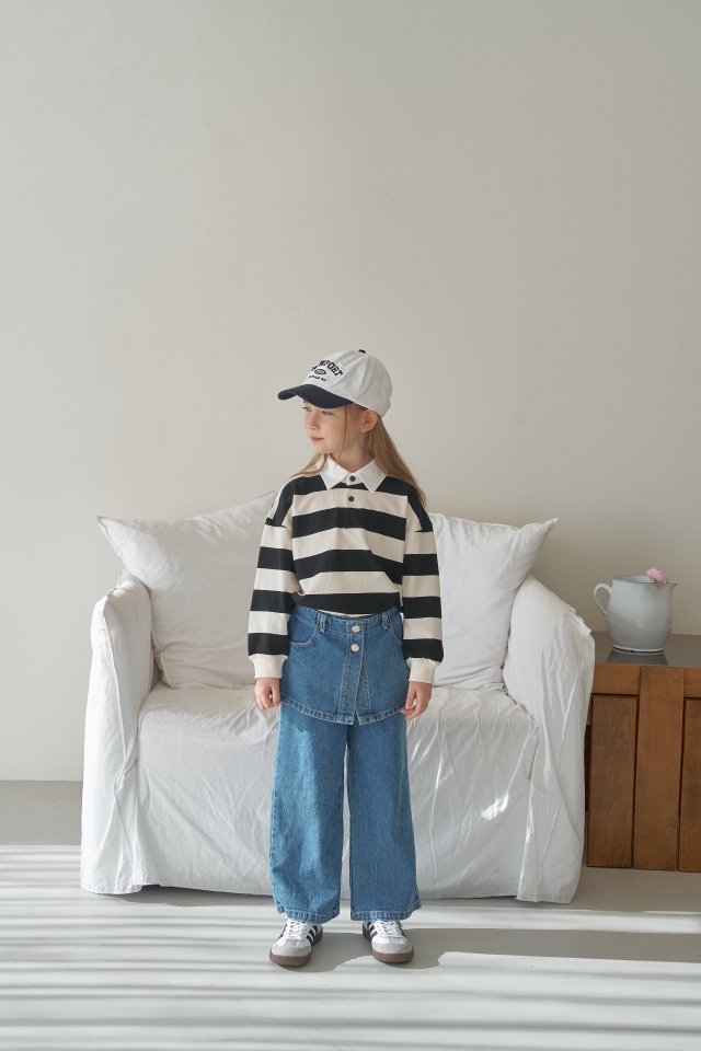 Momoann | 春季Denim pants size 7(100-105)