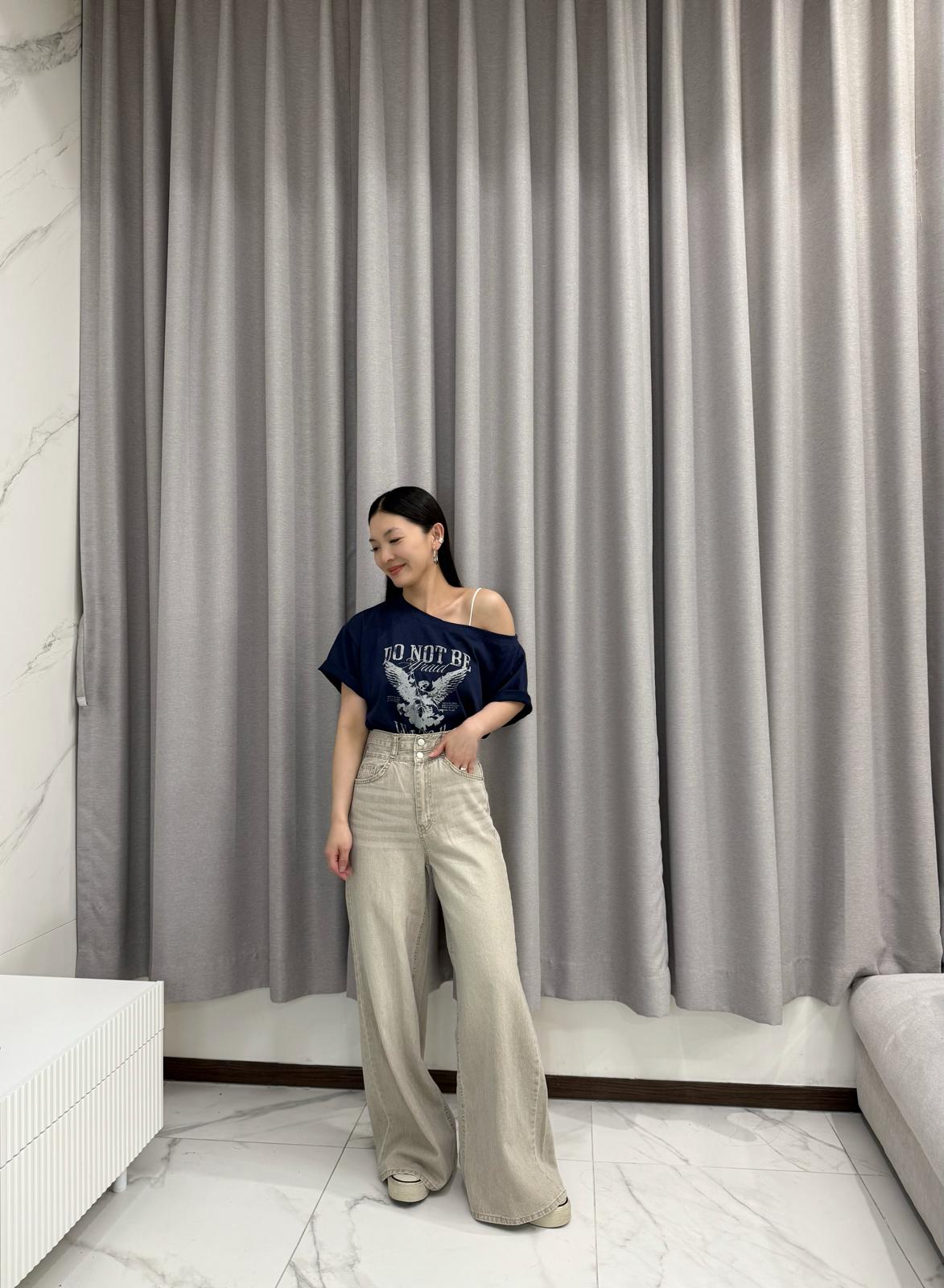 M10 洗水鷹print露膊 Tee