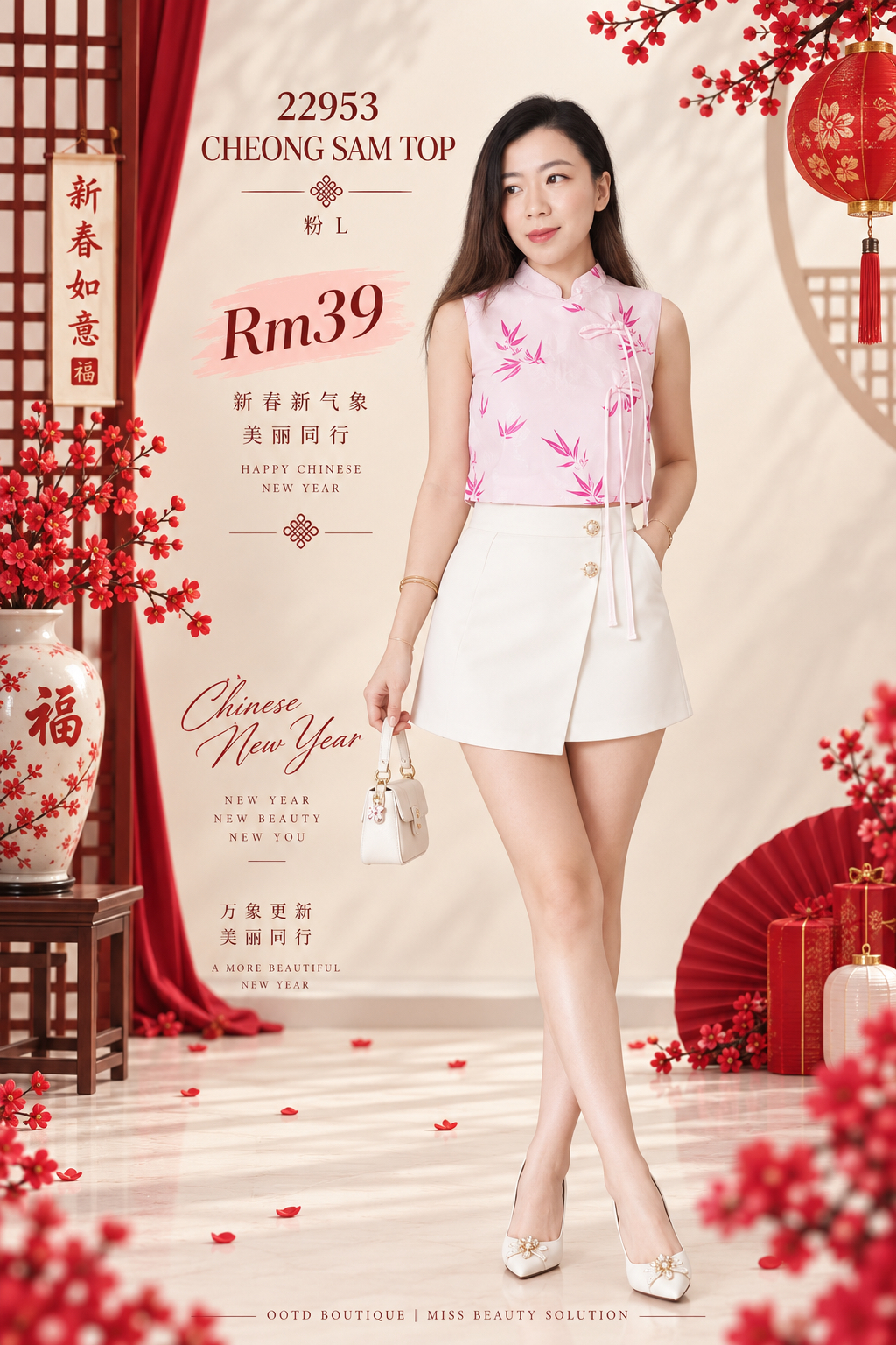 22953 CNY Blouse 新中式上衣