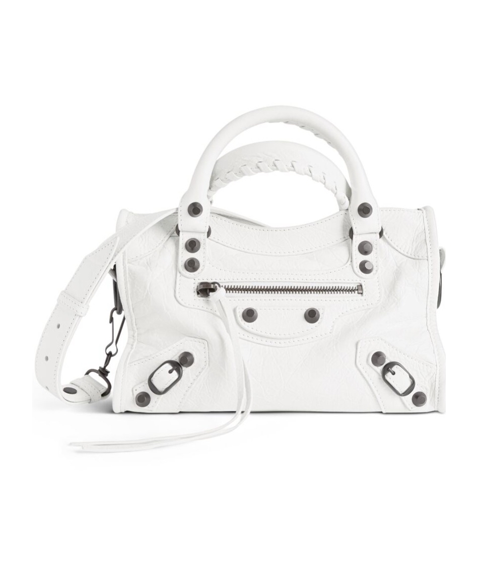 訂貨 ✨ Balenciaga Mini Le City Bag 白色羊皮 Size 24x16cm