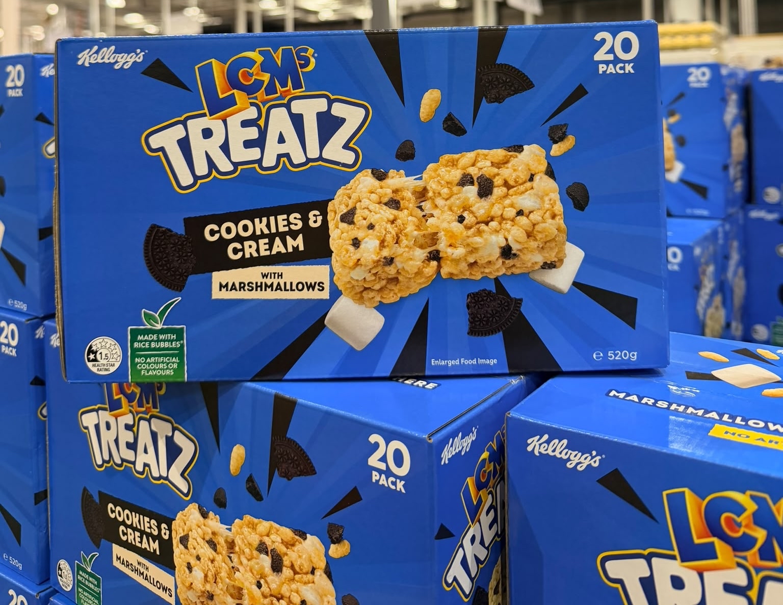 澳洲Costco直送  Lcm Treatz Cookies & Cream米通 